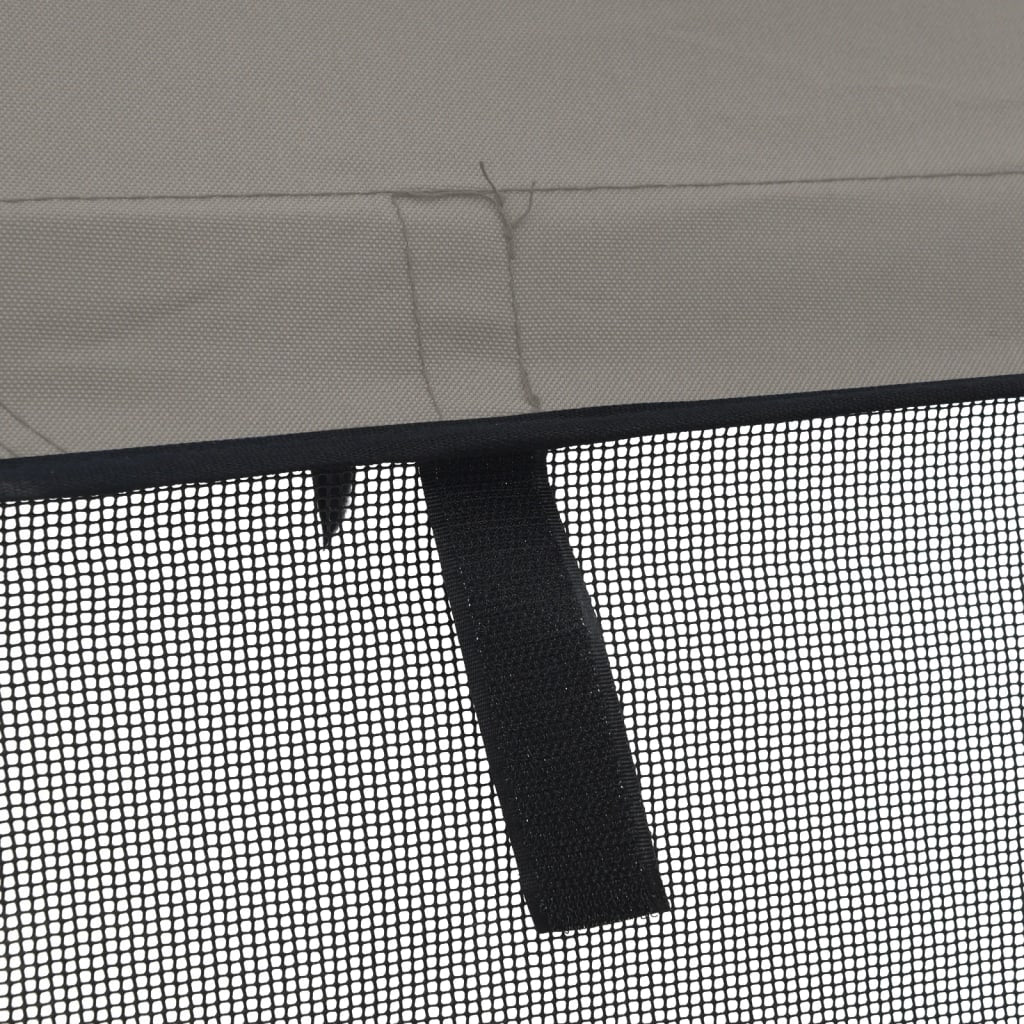 Tenda bimini s 3 luka i mrežastim zidovima 183x(154-167)x137 cm
