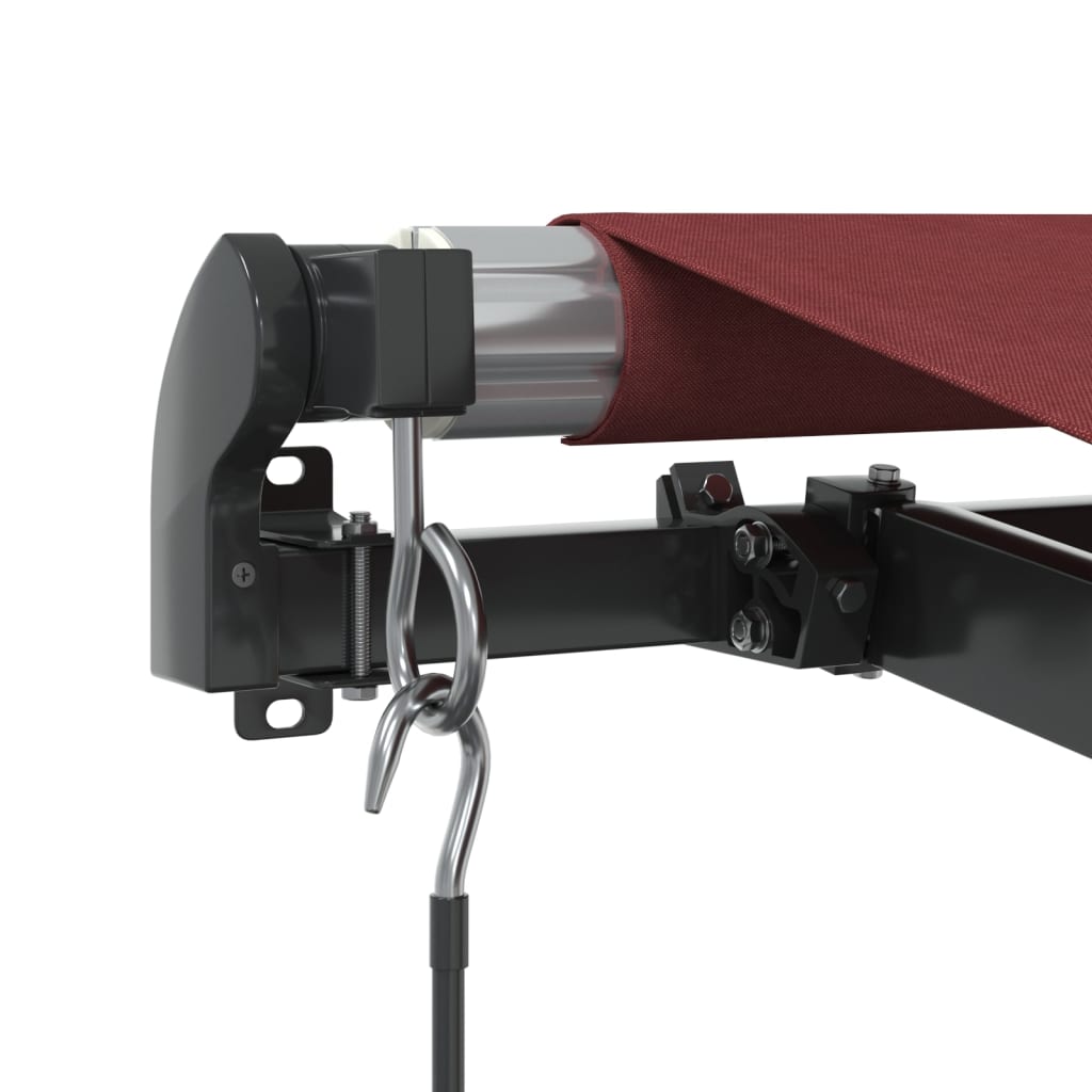 Tenda na ručno uvlačenje bordo 600 x 350 cm