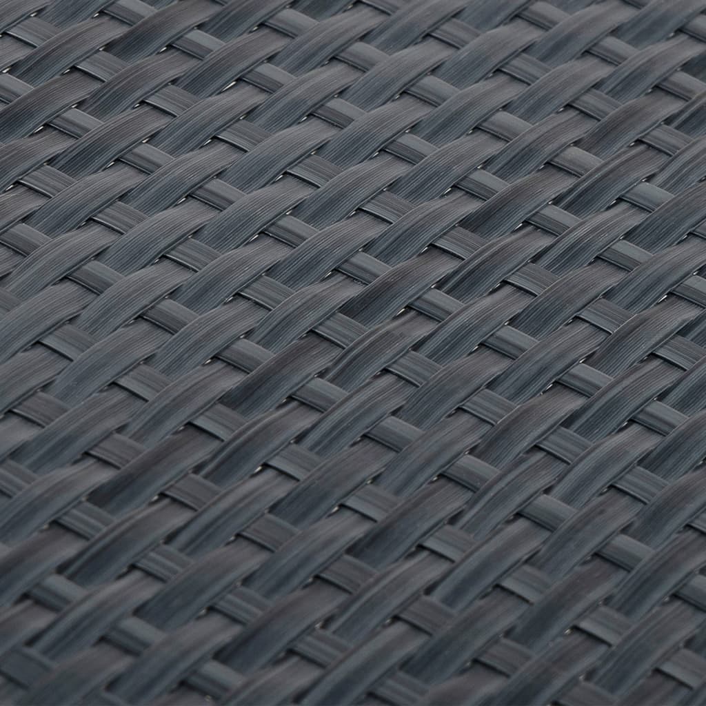 Balkonski zaslon antracit 1000 x 90 cm od poliratana