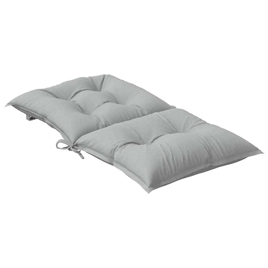 Jastuci za stolice 6 kom svjetlosivi 120x50x7cm tkanina