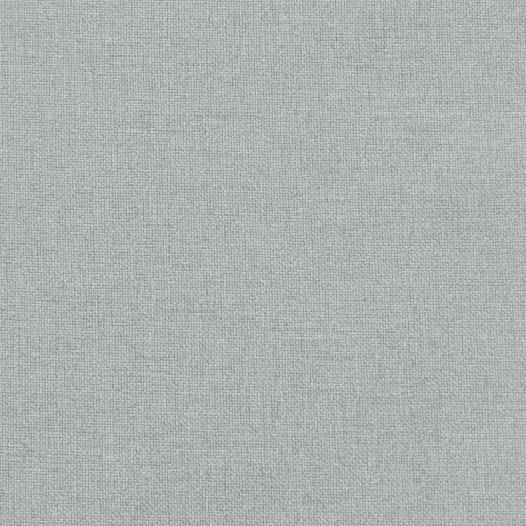 Jastuci za stolice 6 kom svjetlosivi 120x50x7cm tkanina