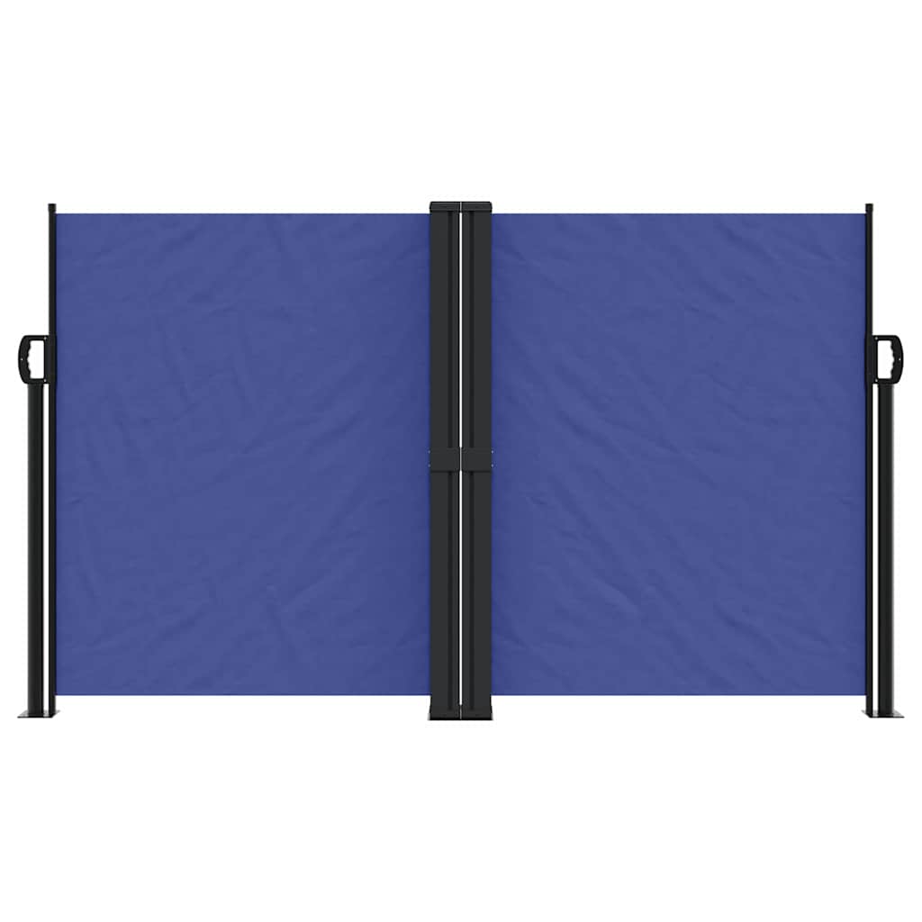 Uvlačiva bočna tenda 140 x 600 cm plava