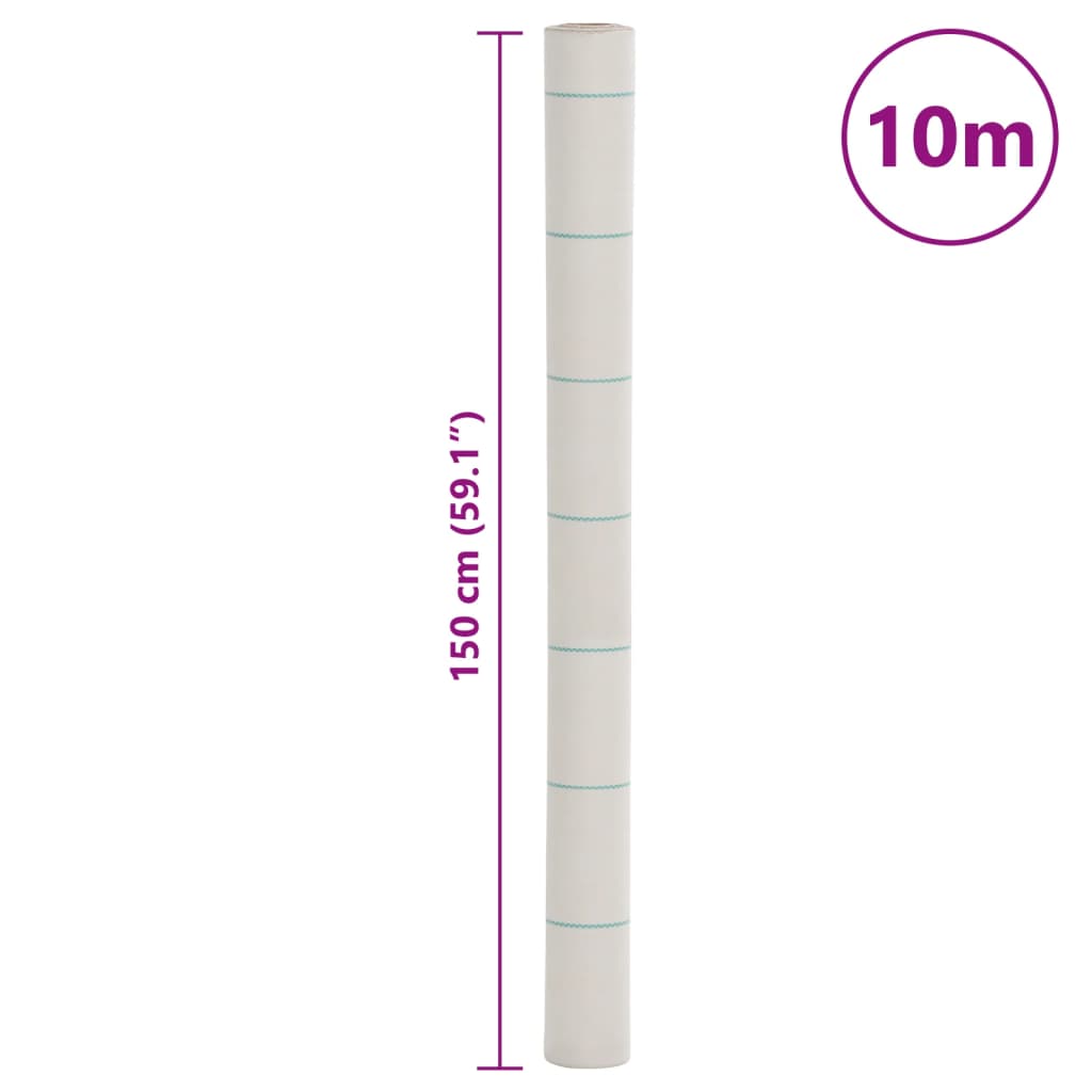 Membrana za korov bijela 1,5 x 10 m PP