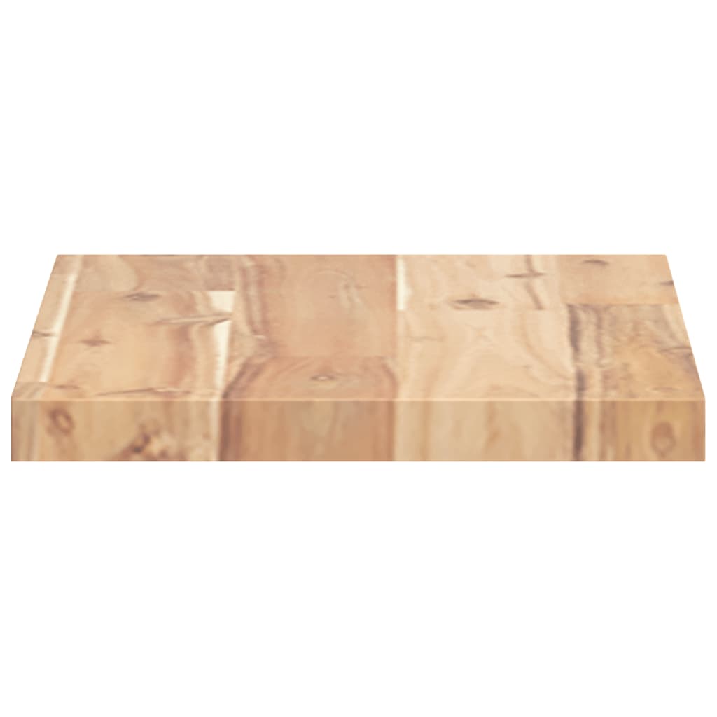 Plutajuća polica 60x20x2 cm Neobrađeno puno drvo akacije