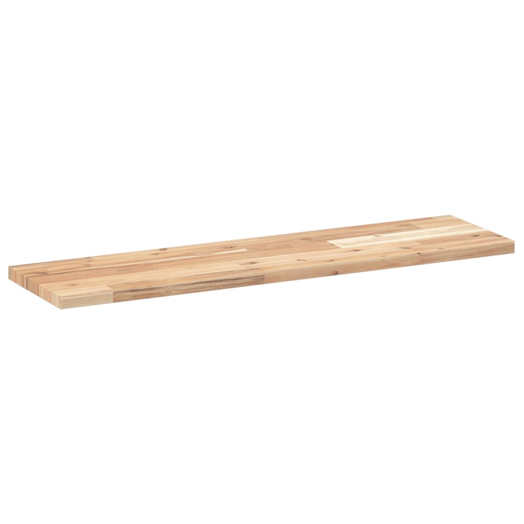 Plutajuće police 3 kom 100x20x2 cm Neobrađeno puno drvo akacije
