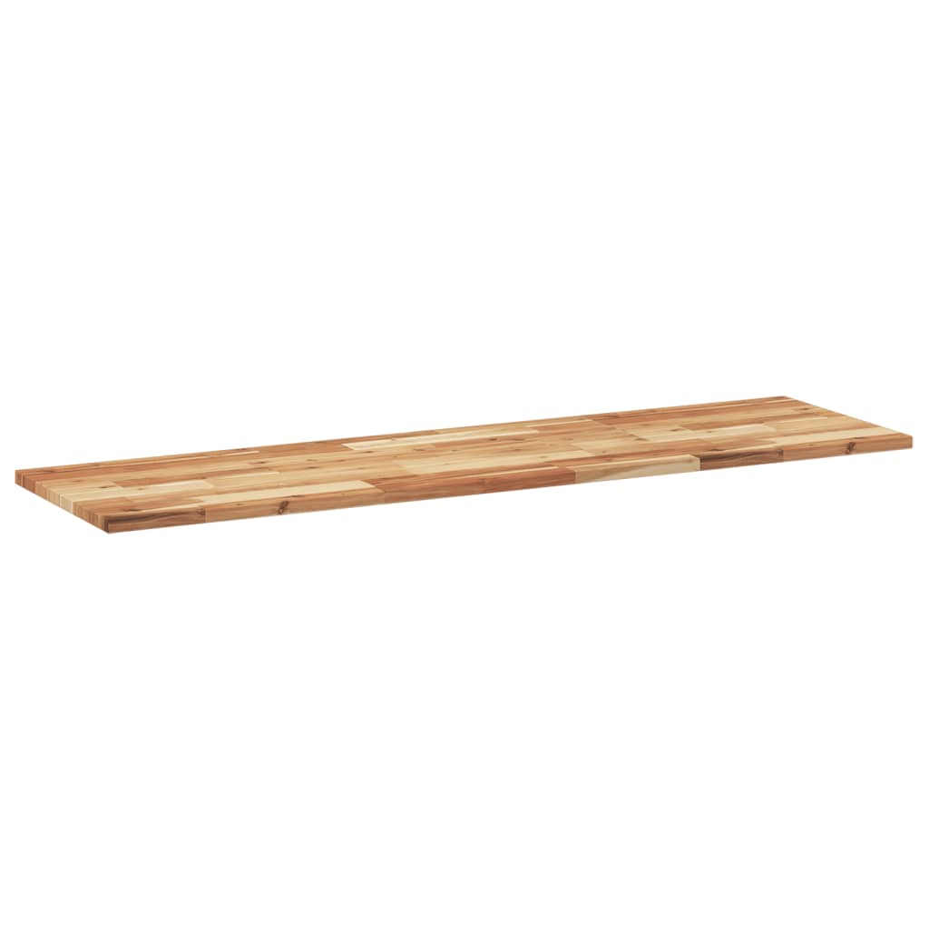Plutajuće police 4 kom 120x40x2 cm Masivno drvo akacije s uljnim premazom