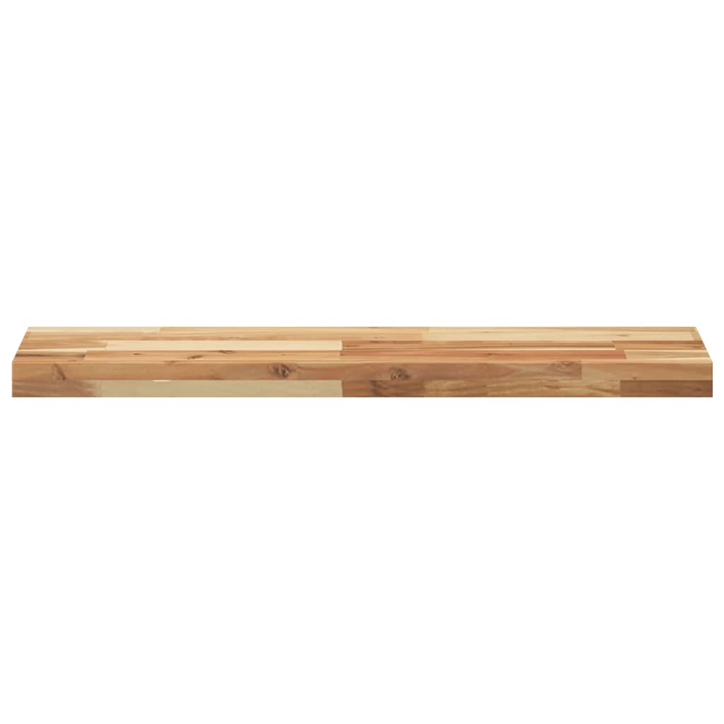 Plutajuće police 4 kom 80x20x4 cm Masivno drvo akacije s uljnim premazom