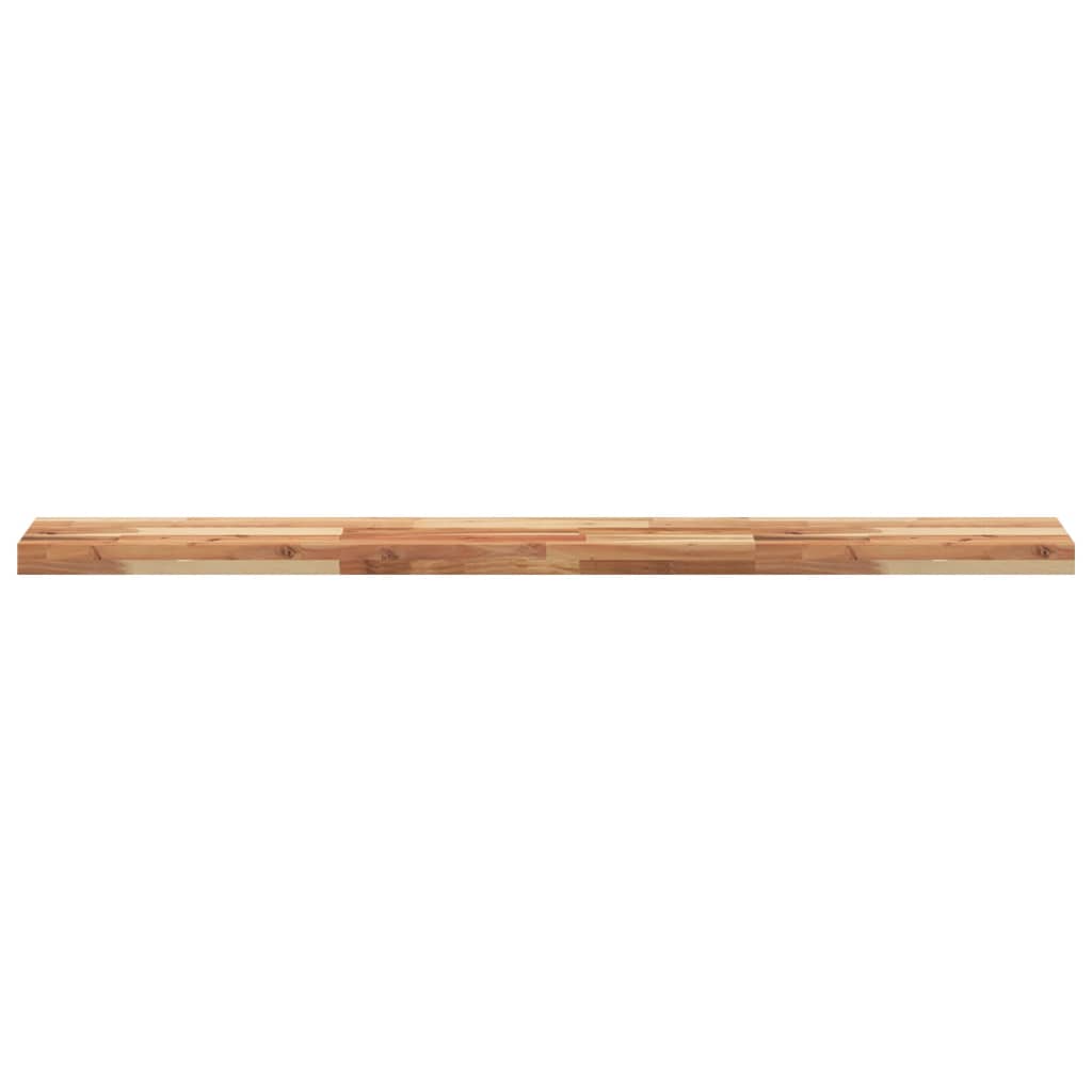 Plutajuće police 4 kom 140x20x4 cm Masivno drvo akacije s uljnim premazom