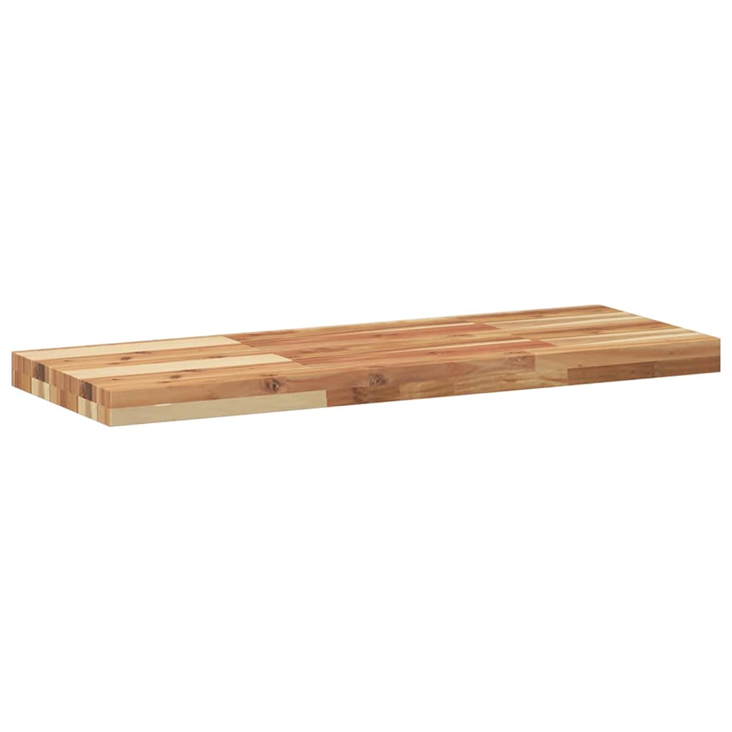 Plutajuće police 3kom s uljnim premazom 100x30x4cm drvo bagrema