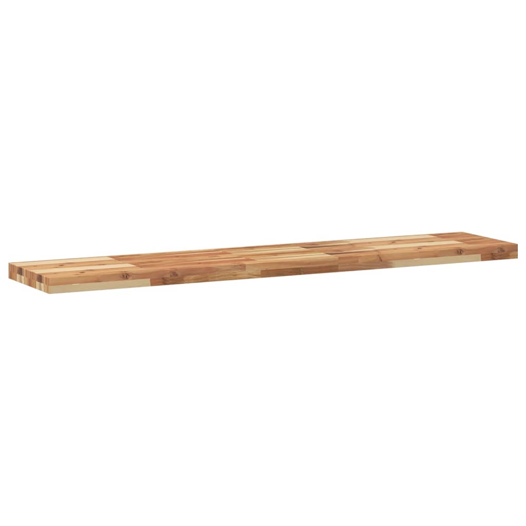 Plutajuće police 3kom s uljnim premazom 120x30x4cm drvo bagrema