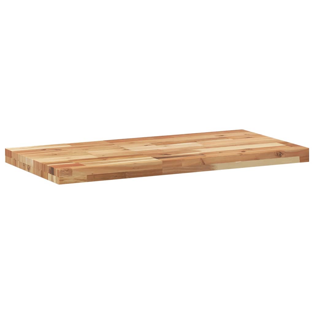Plutajuće police 4 kom 80x40x4 cm Masivno drvo akacije s uljnim premazom