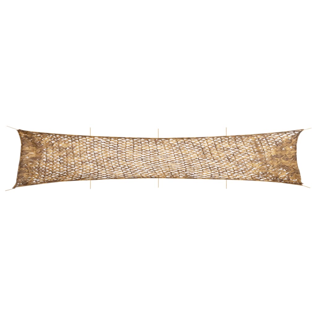 Kamuflažna mreža s torbom za pohranu 844 x 142 cm Pješčana
