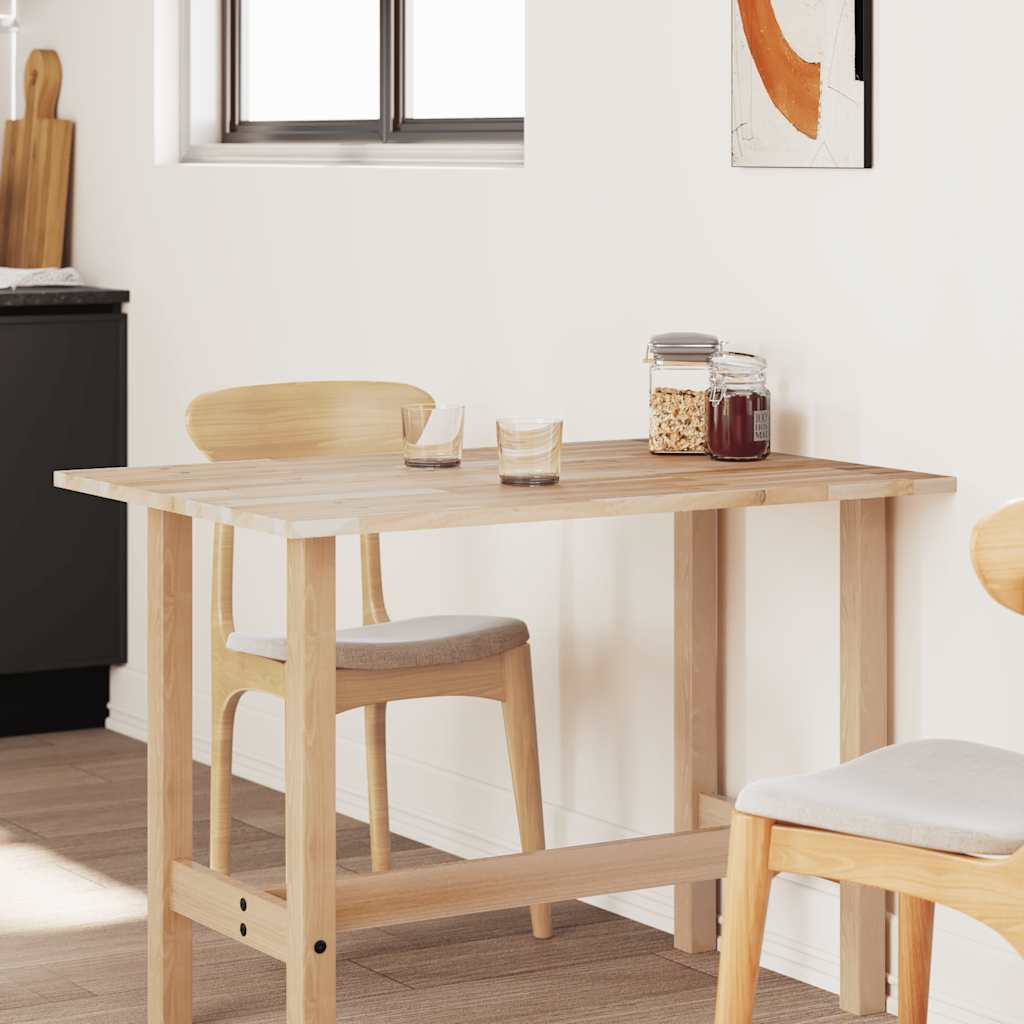 Stolna ploča 100x70x2 cm pravokutna od masivnog drva bagrema
