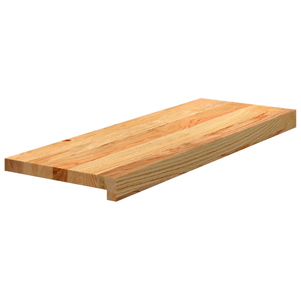 Gazišta stepenice 20 kom svjetlosmeđi 70x30x2 cm masivna hrast