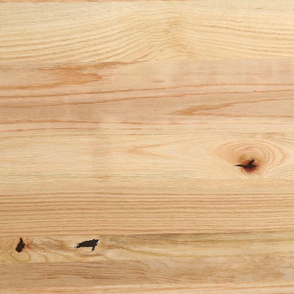 Prozorske klupčice 2 kom. Neobrađene 70x15x2 cm Masivno drvo hrast