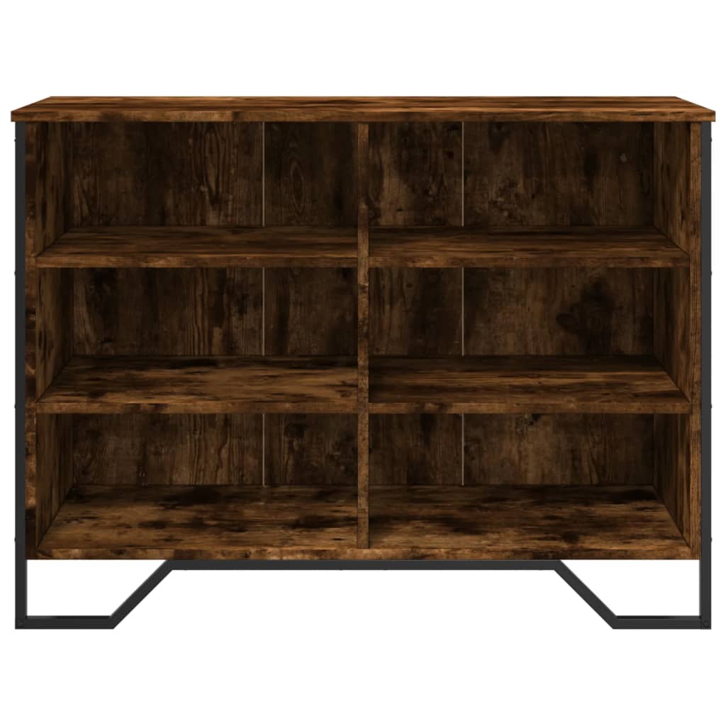 Komoda boja dimljenog hrasta 101x35,5x74,5 cm konstruirano drvo