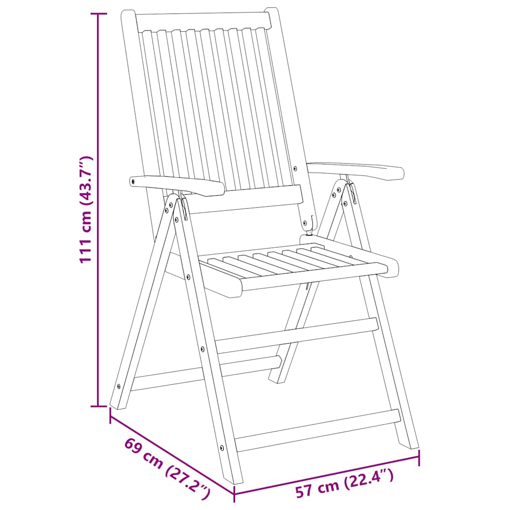 9-dijelni vrtni blagovaonski set 180x90x75 cm od masivnog bagremovog drva