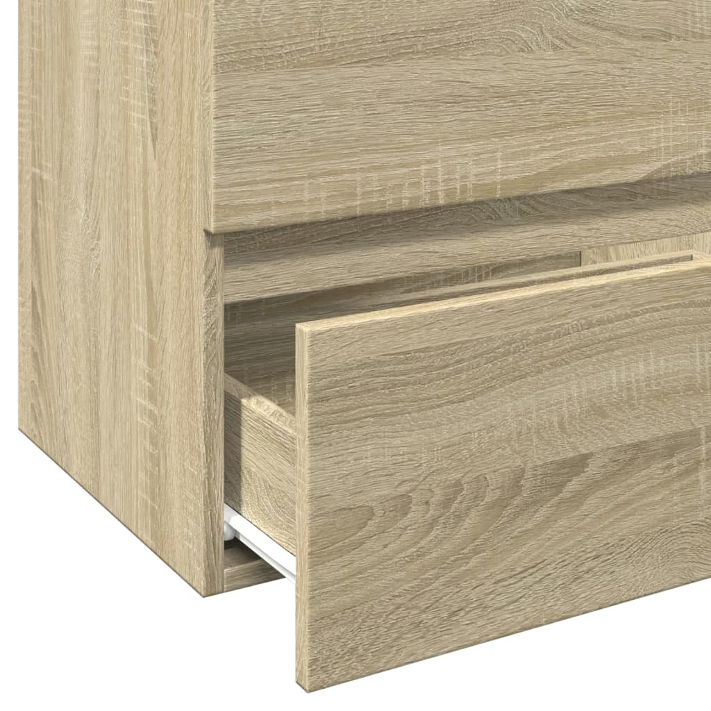 Ormarić za umivaonik boja hrasta sonome 60x38,5x45 cm iverica