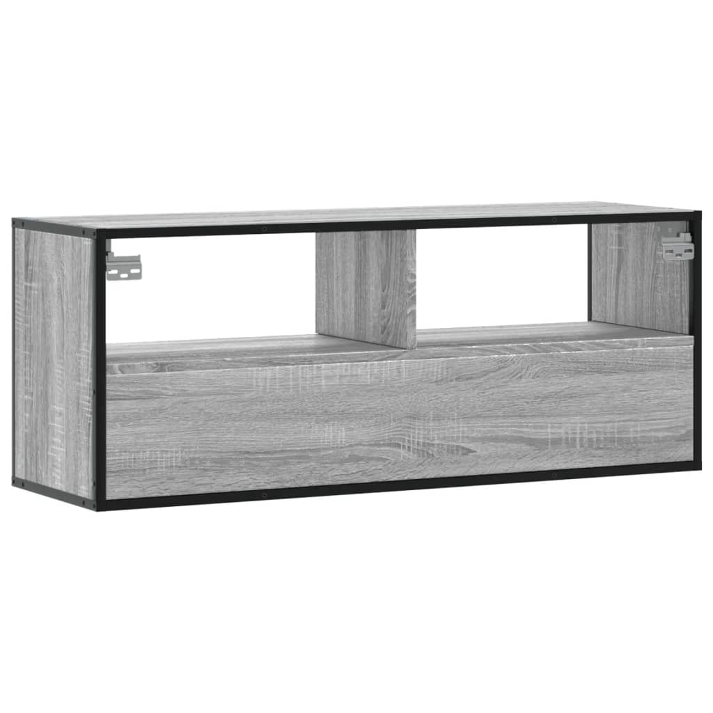 TV ormarić boja hrasta sonome 100x31x39,5 cm konstruirano drvo