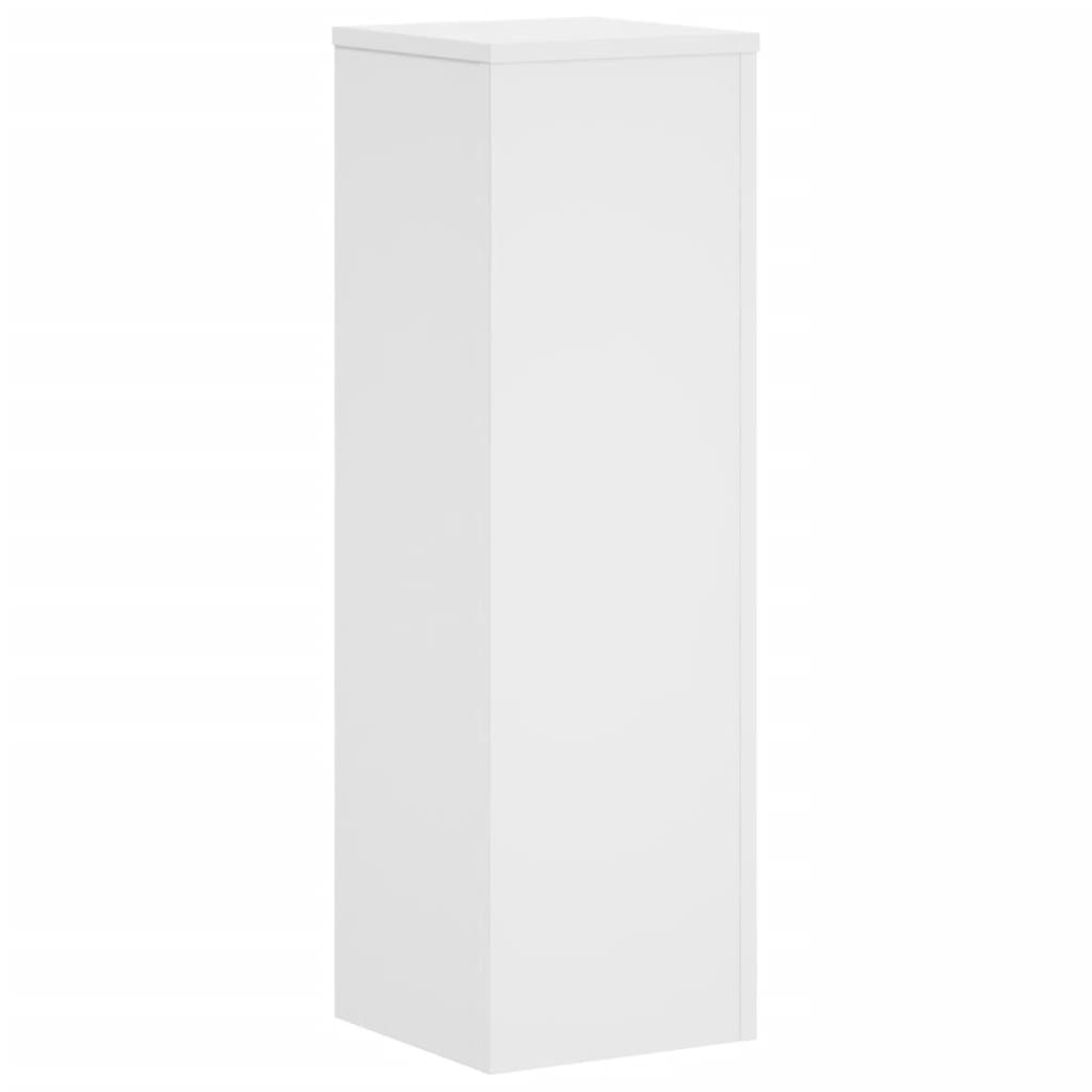Stalci za biljke 2 kom bijeli 25x25x80 cm konstruirano drvo