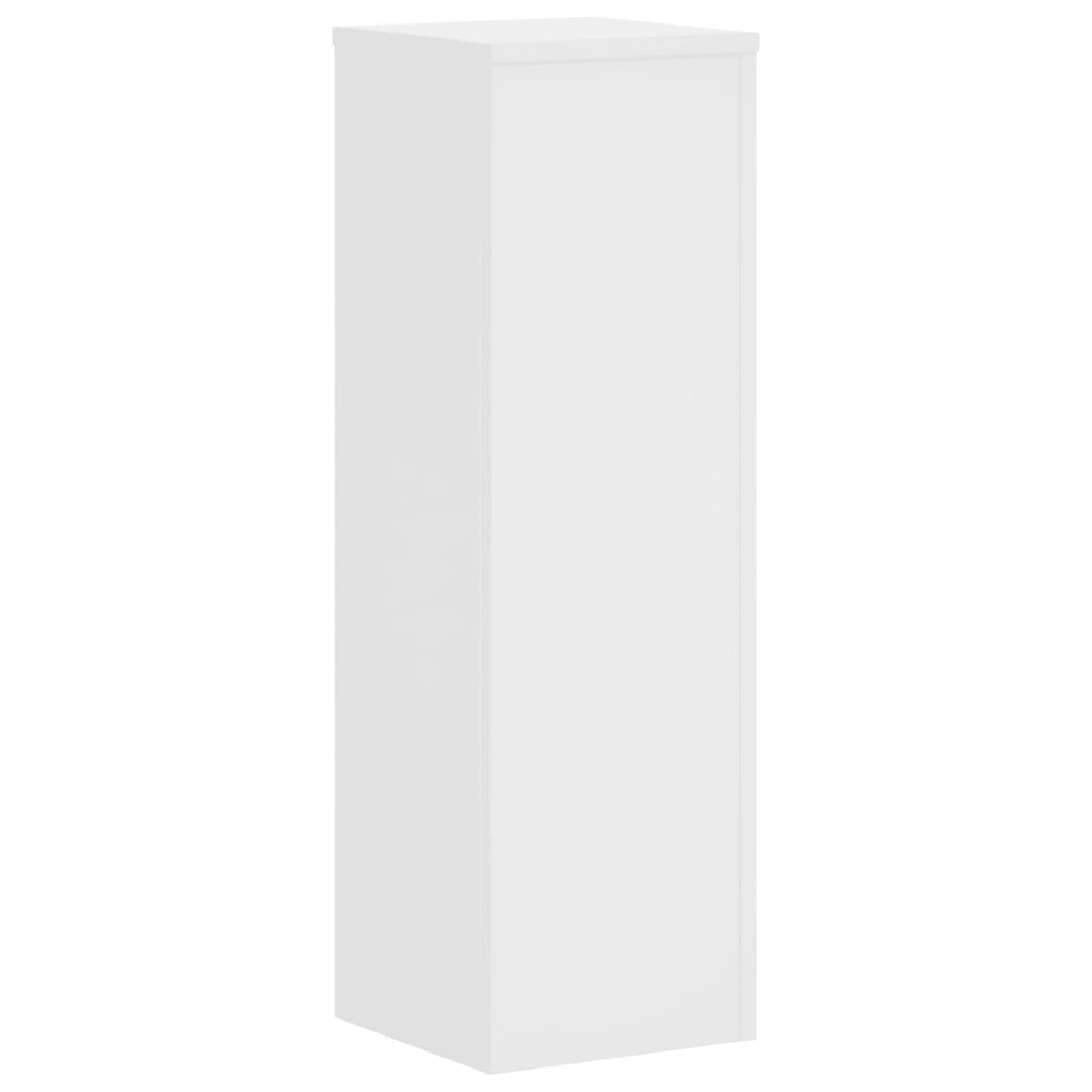 Stalci za biljke 2 kom bijeli 25x25x80 cm konstruirano drvo