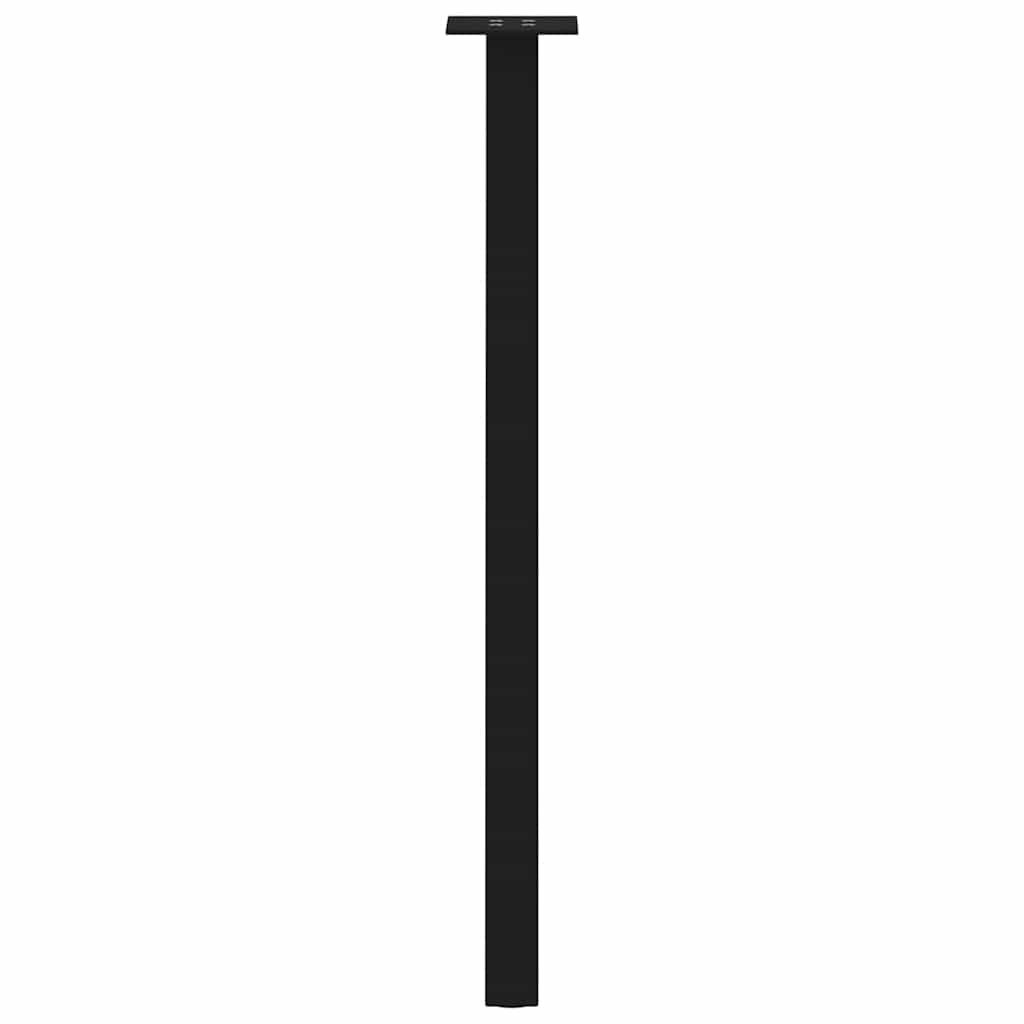 Noge za konzolni stol 4 kom Crne 72 cm Čelične