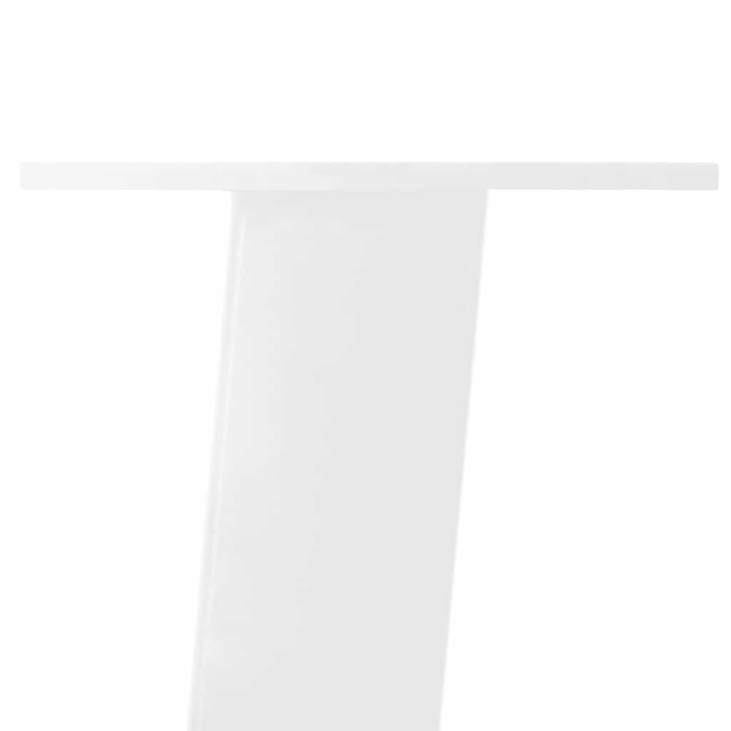 Noge za konzolni stol 4 kom Bijele 72 cm Čelik