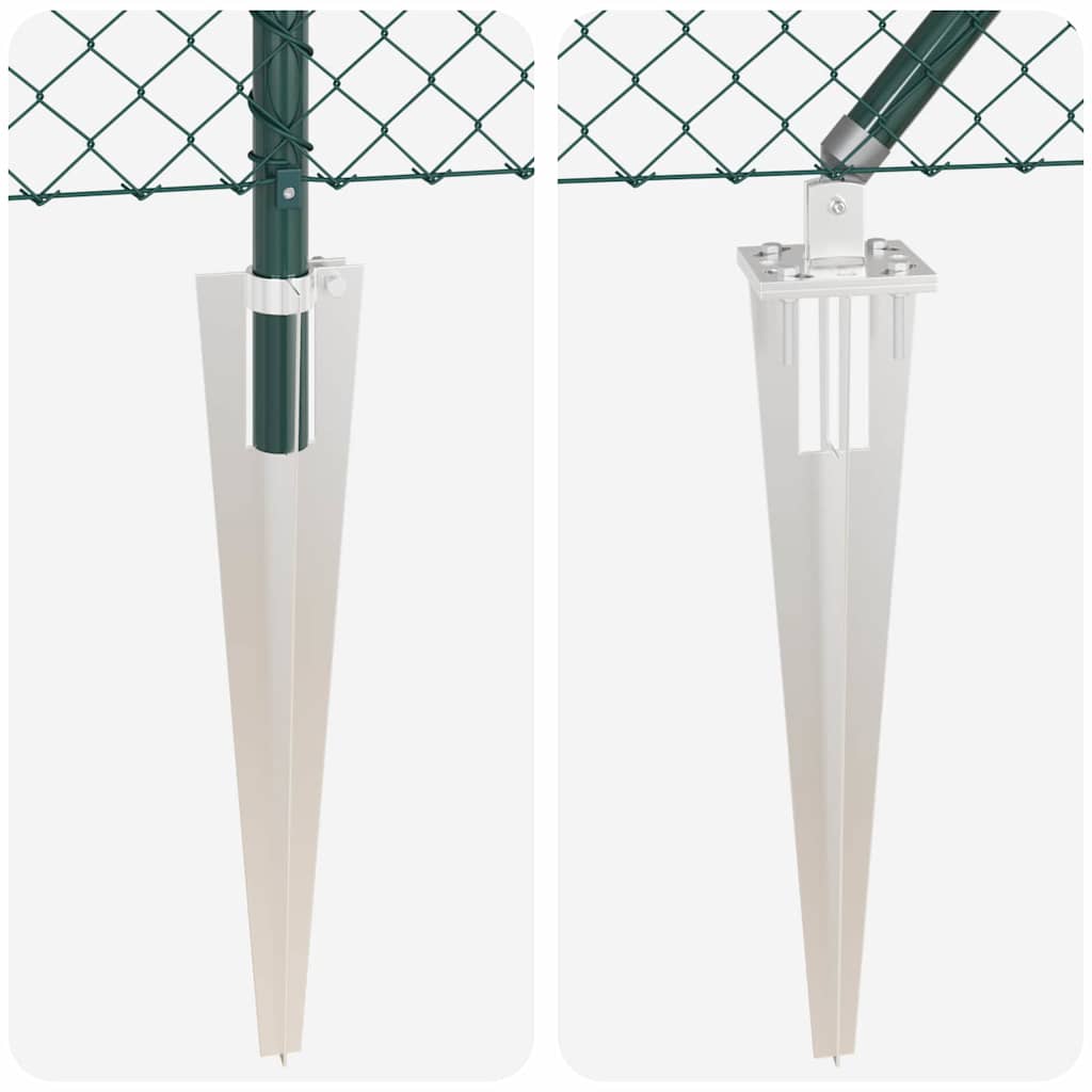 Zavareno žičano ograđivanje s bodljama 10 x 0,4 m Zelena Mreža