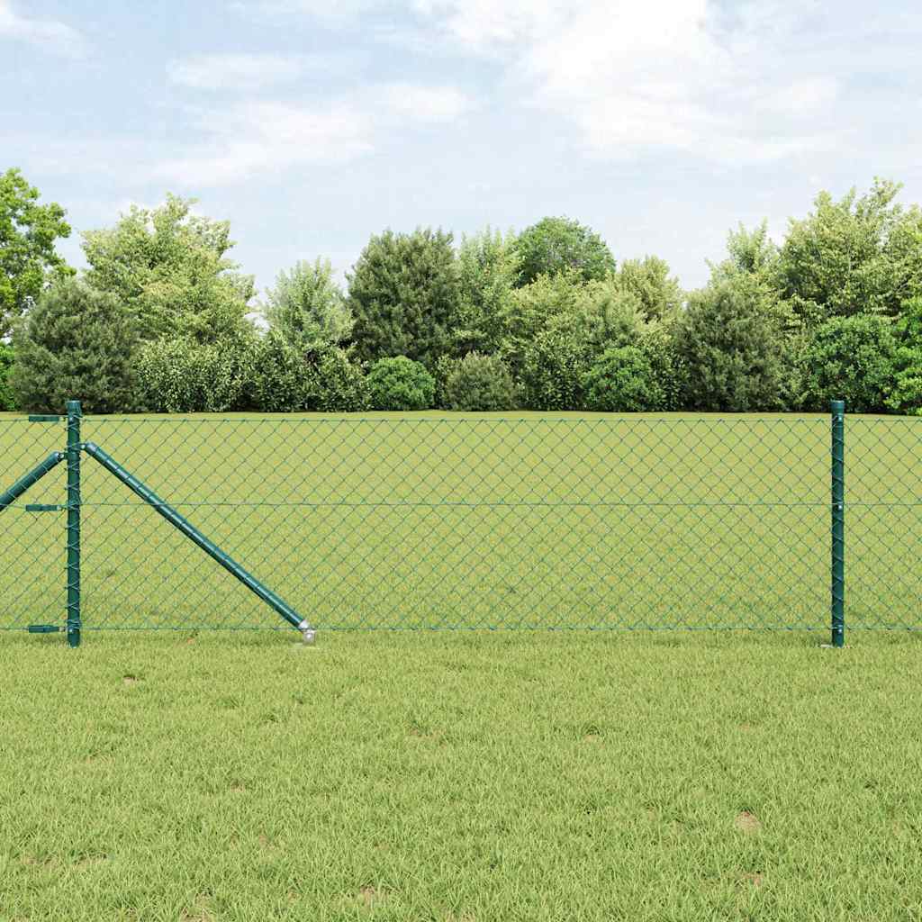 Zavareno žičano ograđivanje s bodljama 10 x 0,4 m Zelena Mreža