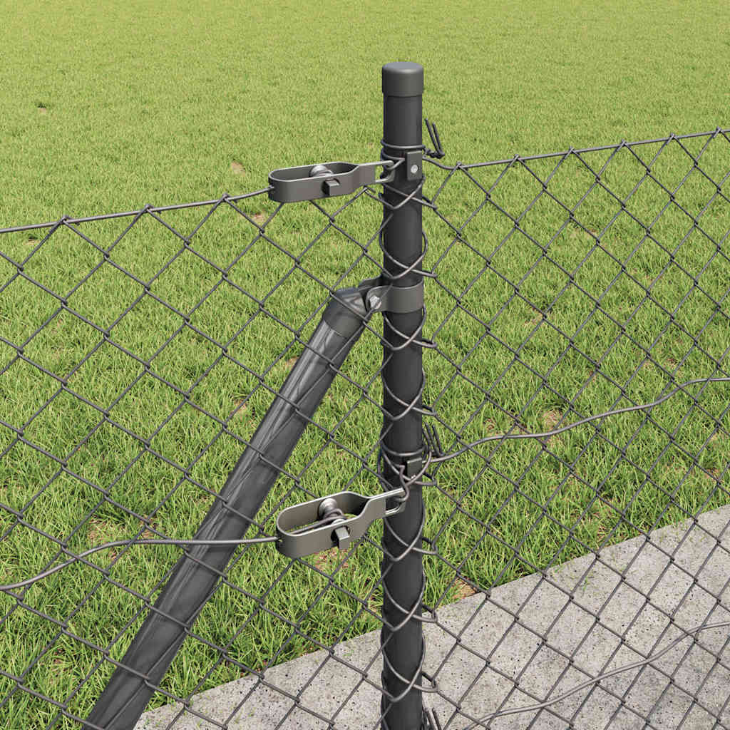Zavareno žičano ogradno mreža s betonskom podlogom 10 x 0,4 m