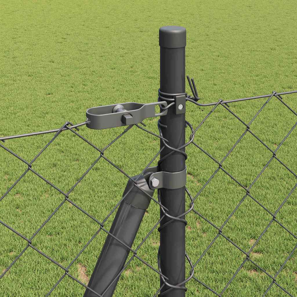 Zavareno žičano ogradno mreža s betonskom podlogom 10 x 1,5 m