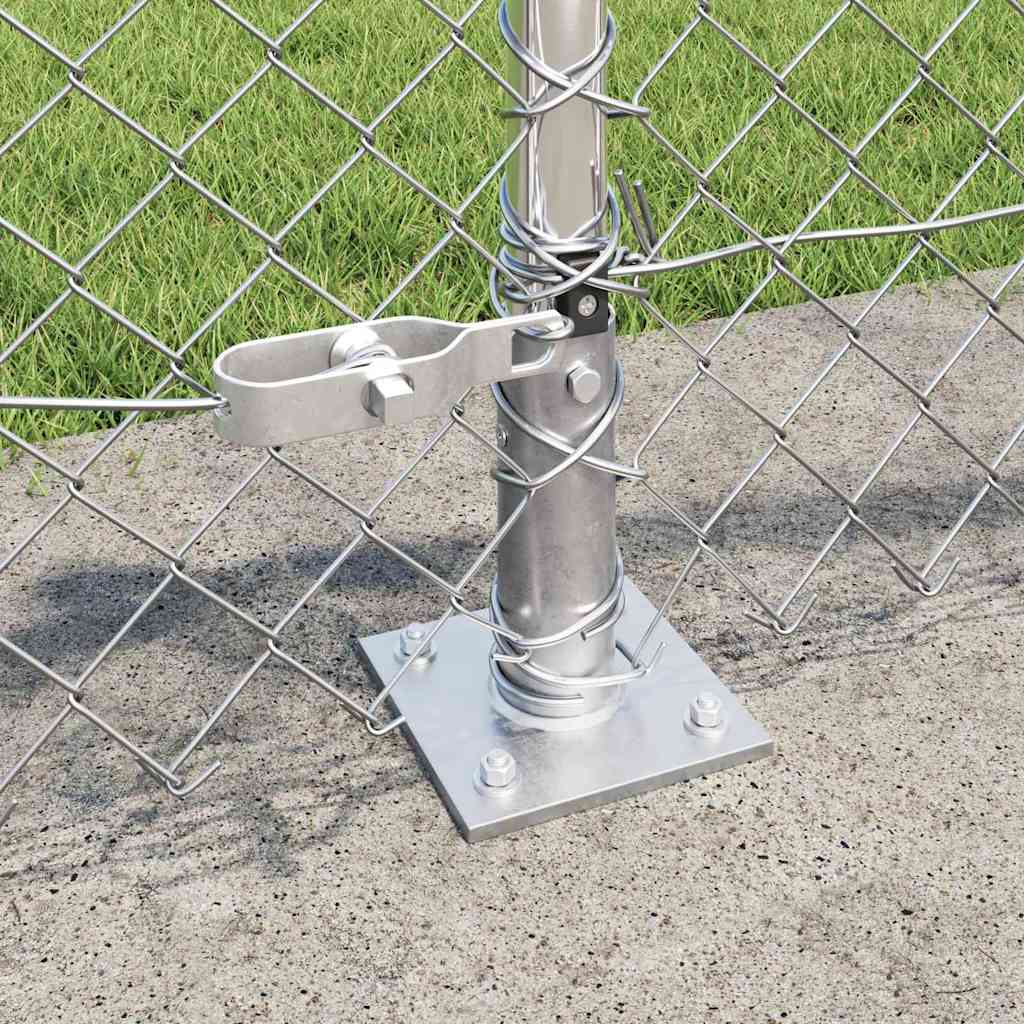 Zavareno žičano ogradno mreža s betonskom podlogom 10 x 0,4 m