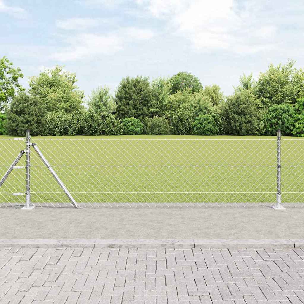 Zavareno žičano ogradno mreža s betonskom podlogom 10 x 0,4 m