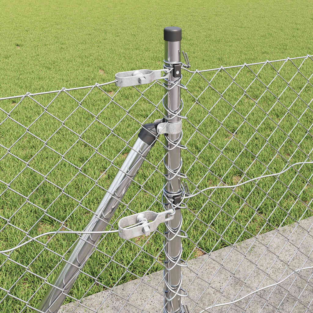 Zavareno žičano ogradno mreža s betonskom podlogom 10 x 0,6 m