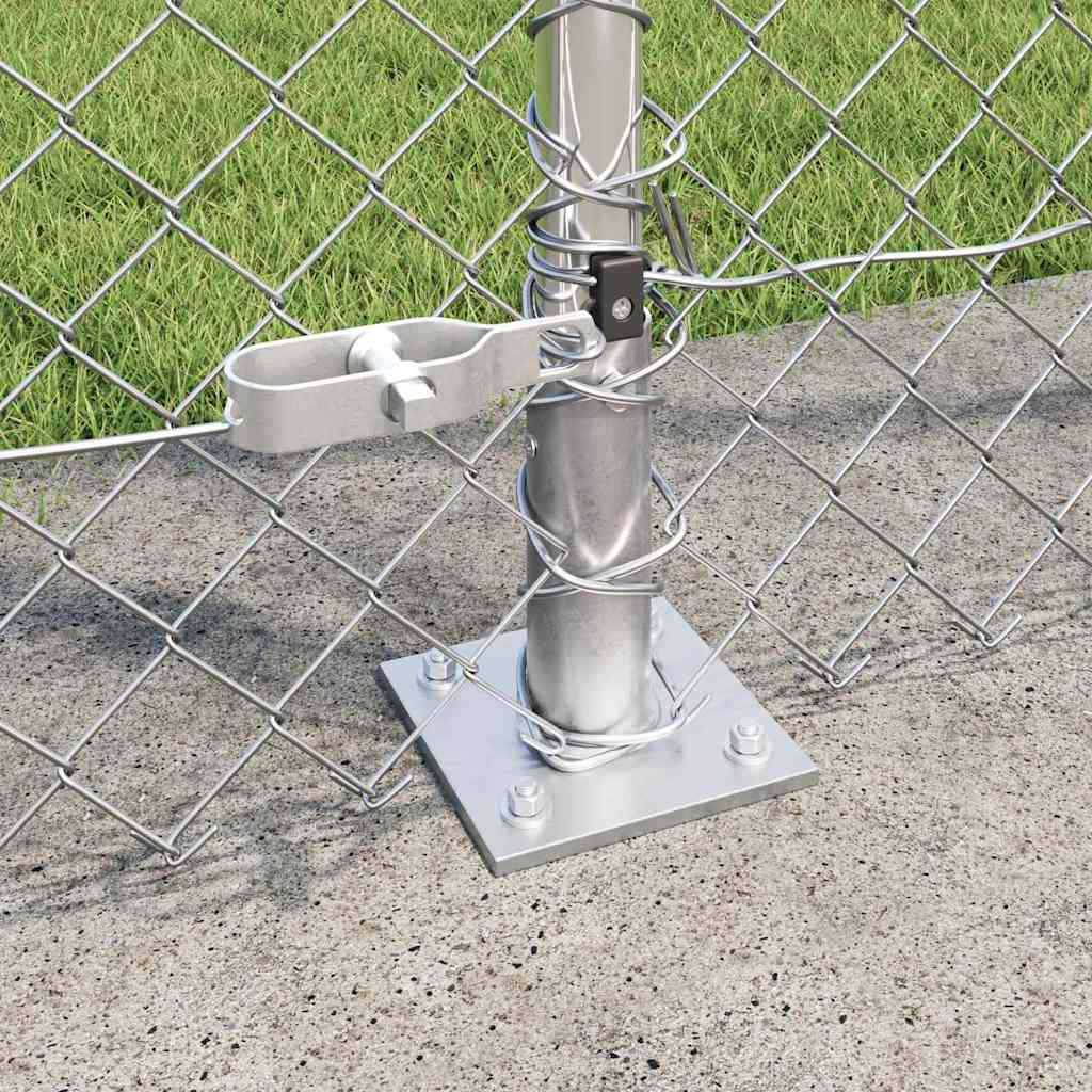Zavareno žičano ogradno mreža s betonskom podlogom 10 x 1,6 m