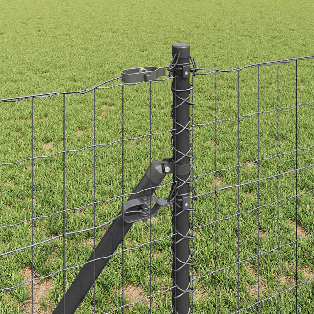 Temeljna zavarena žičana ograda 25 x 0,8 m (Š x V)