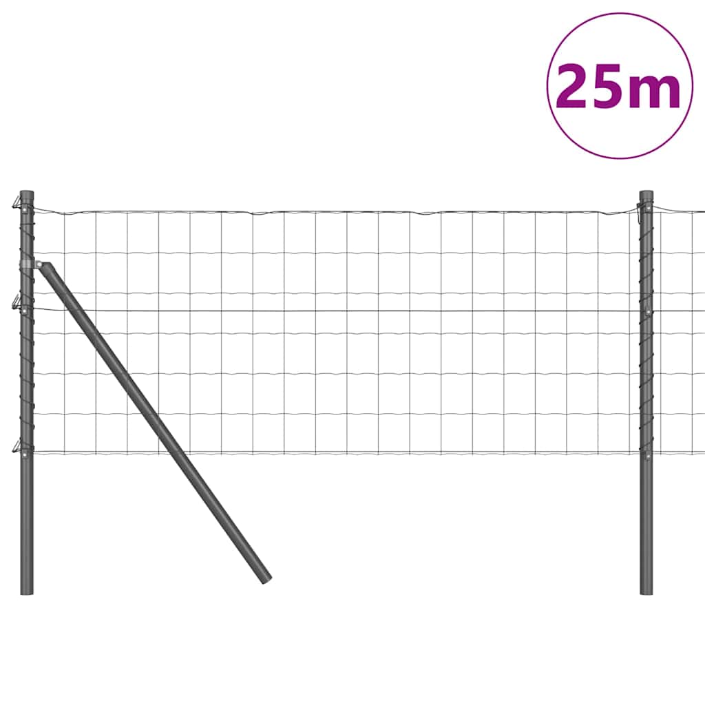Temeljna zavarena žičana ograda 25 x 0,6 m (Š x V)