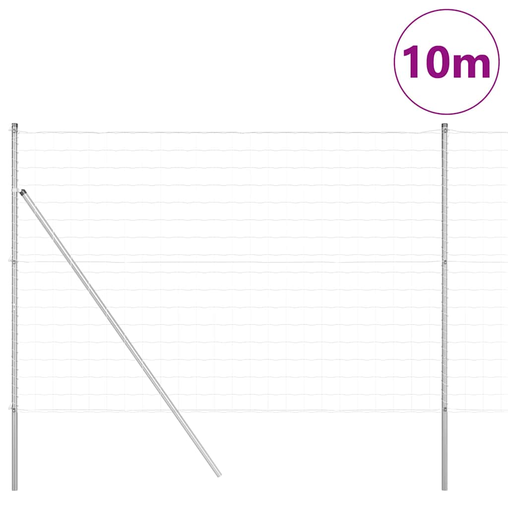 Temeljna zavarena žičana ograda 10 x 1,6 m (Š x V)