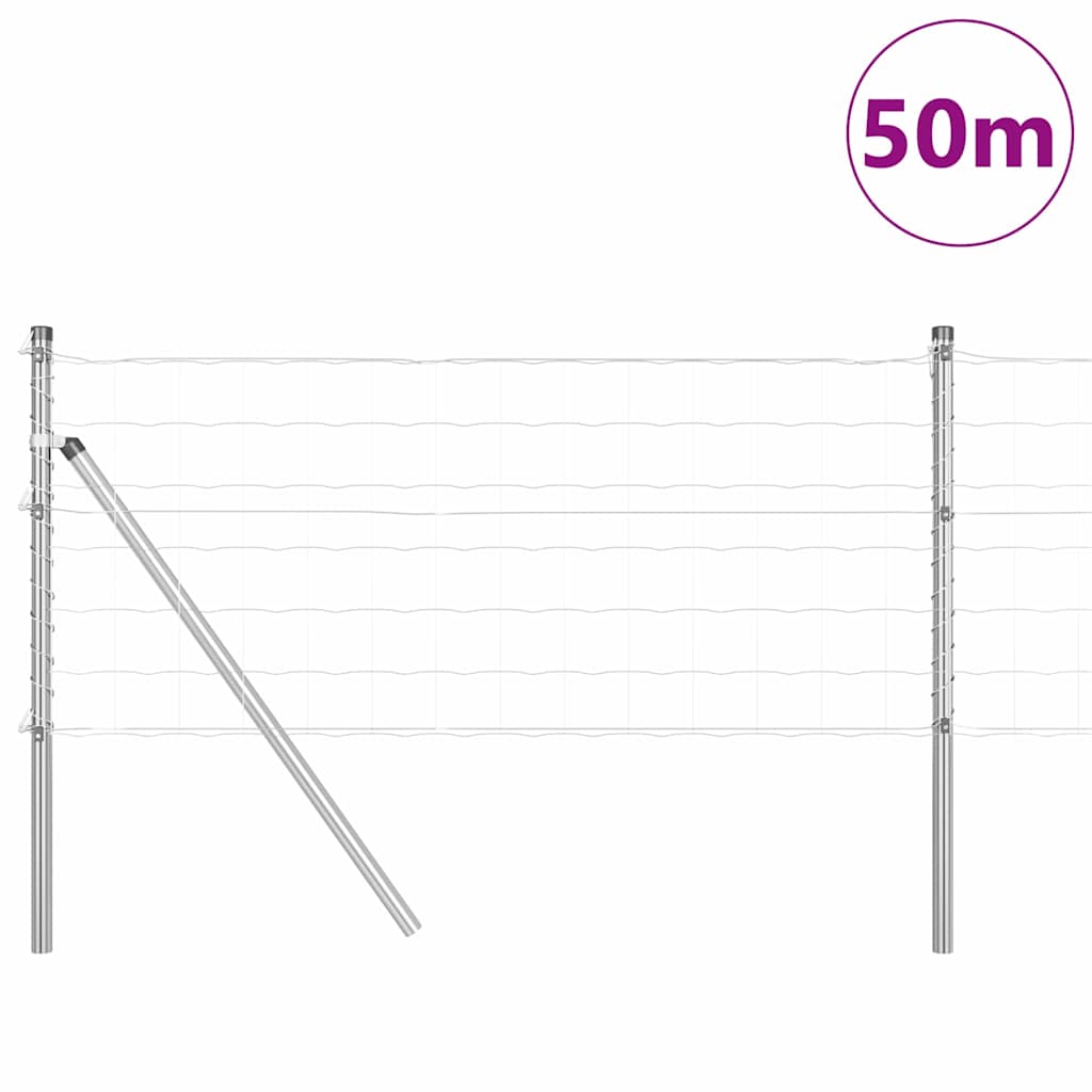 Temeljna zavarena žičana ograda 50 x 0,6 m (Š x V)