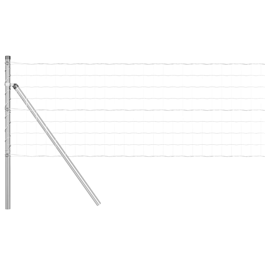 Temeljna zavarena žičana ograda 25 x 0,8 m (Š x V)