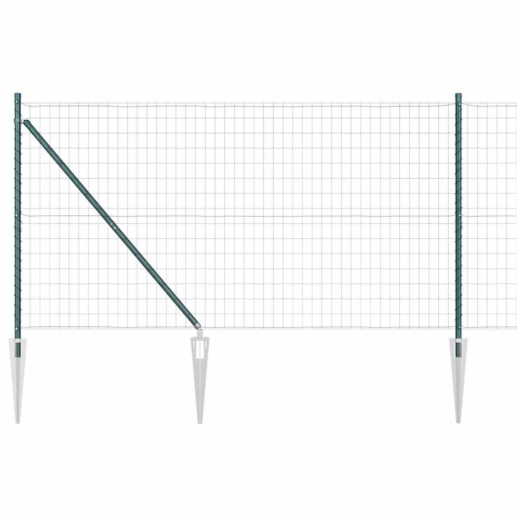 Zavareno žičano ograđivanje s bodljama 10 x 1,4 m (Š x V)