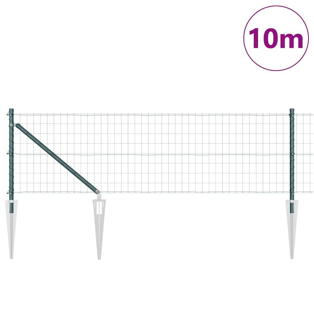 Zavareno žičano ograđivanje s bodljama 10 x 0,8 m (Š x V)