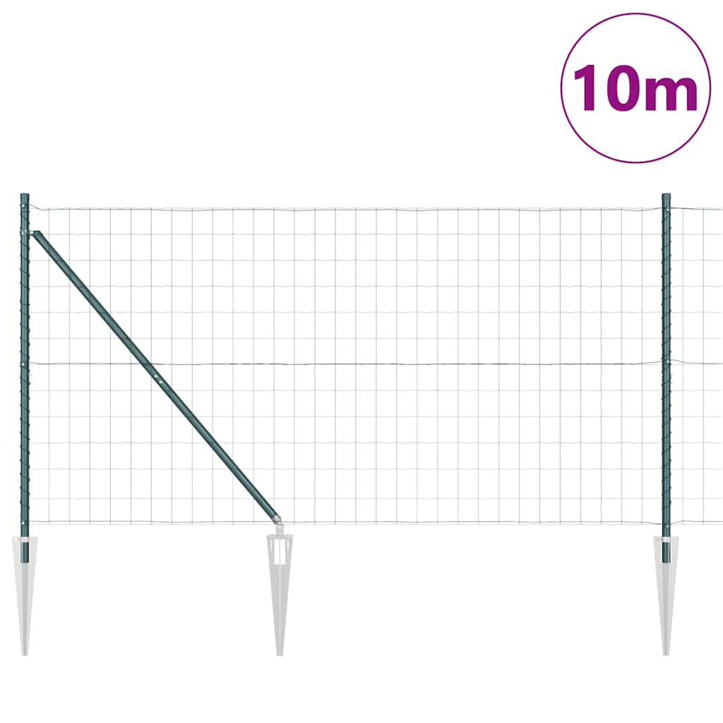 Zavareno žičano ograđivanje s bodljama 10 x 1,2 m (Š x V)