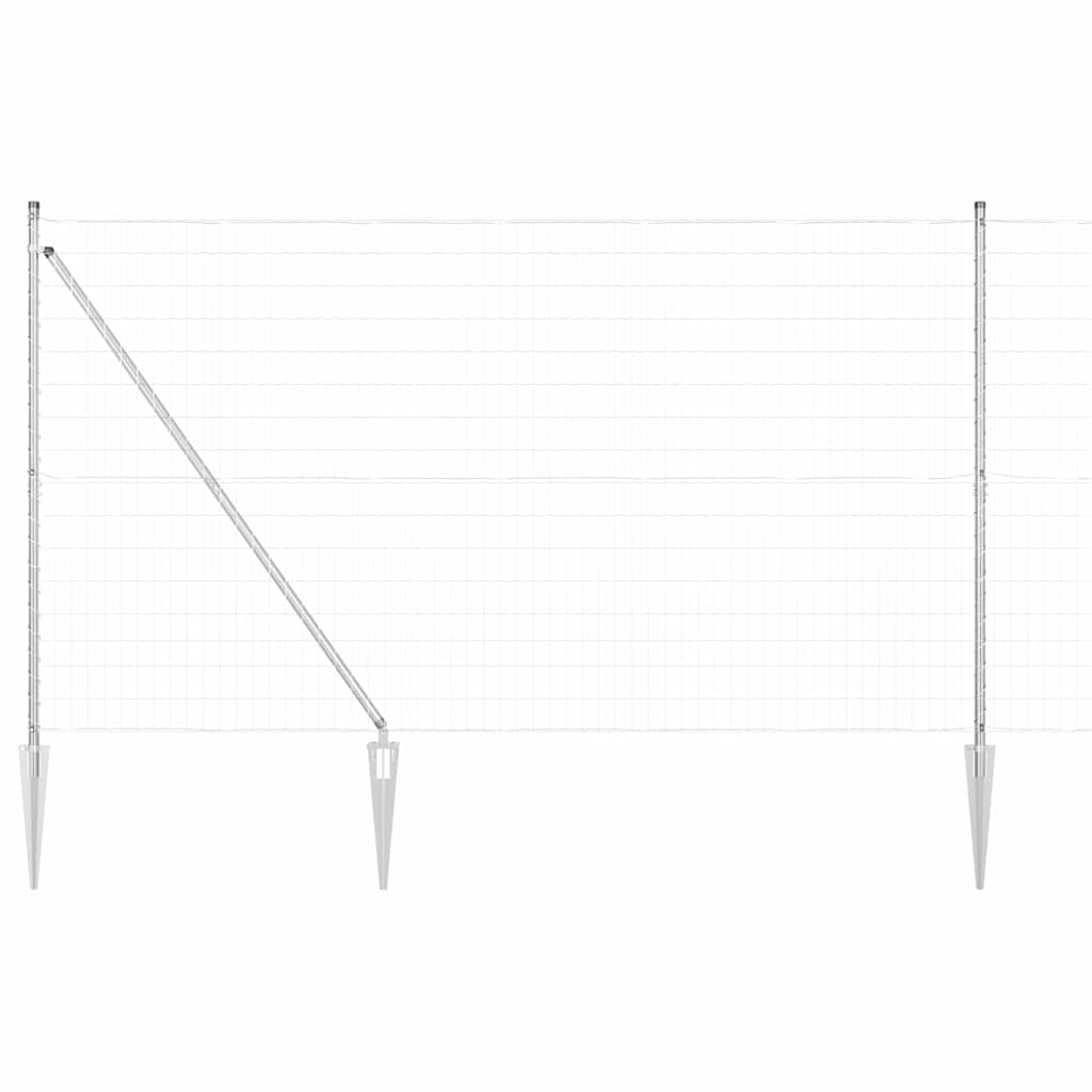Zavareno žičano ograđivanje s bodljama 10 x 1,5 m (Š x V)