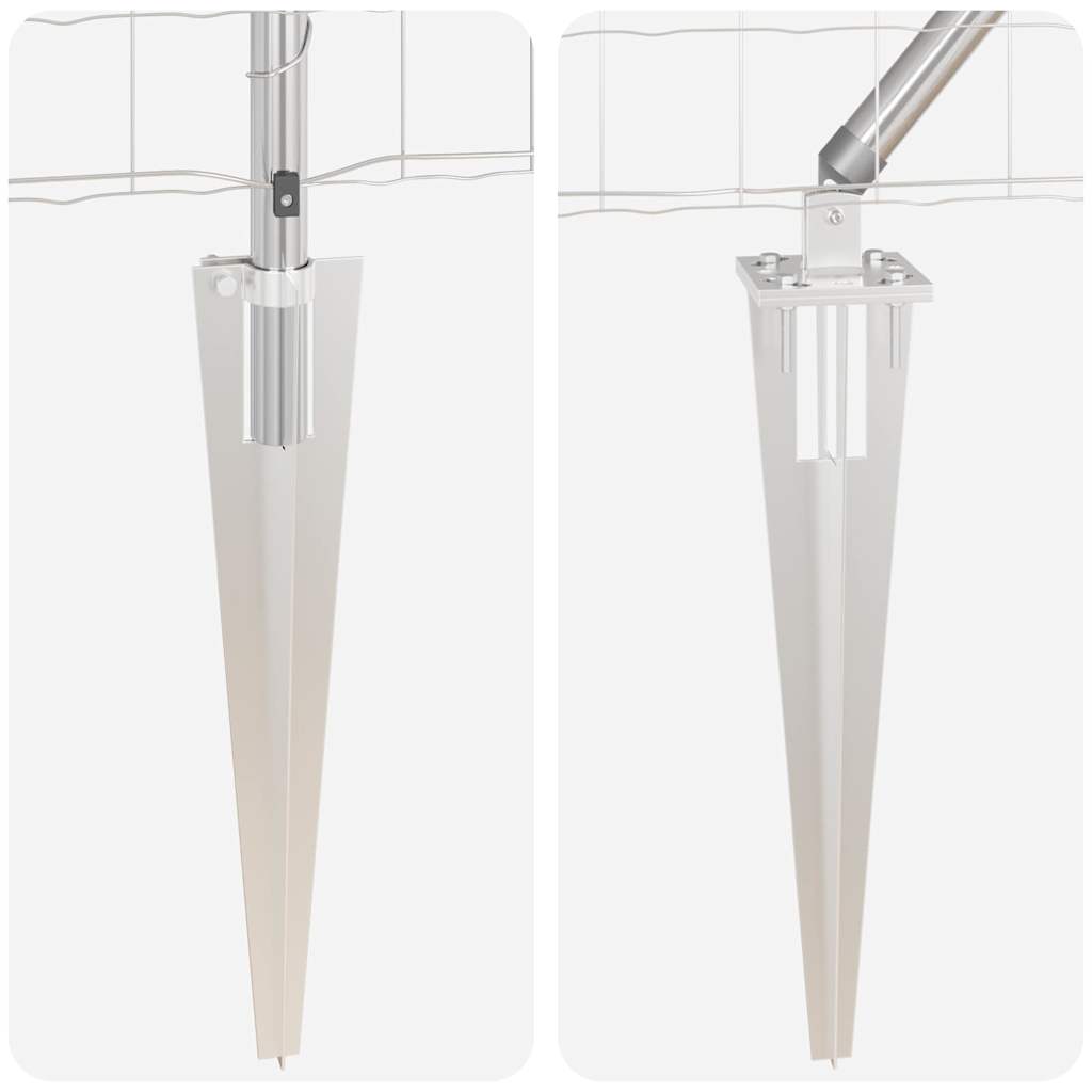 Zavareno žičano ograđivanje s bodljama 10 x 1,2 m (Š x V)