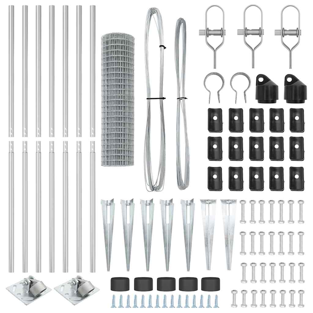 Zavareno žičano ograđivanje s bodljama 10 x 1,2 m (Š x V)