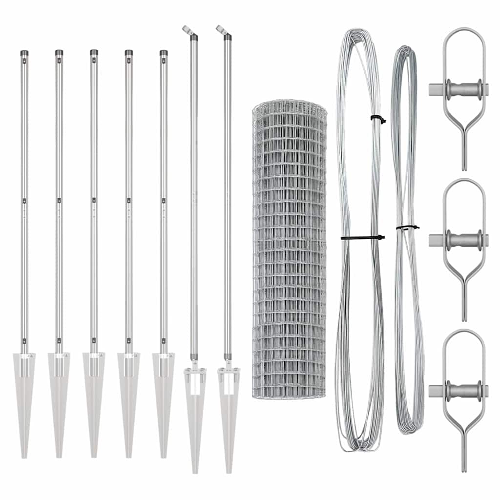 Zavareno žičano ograđivanje s bodljama 10 x 1,4 m (Š x V)