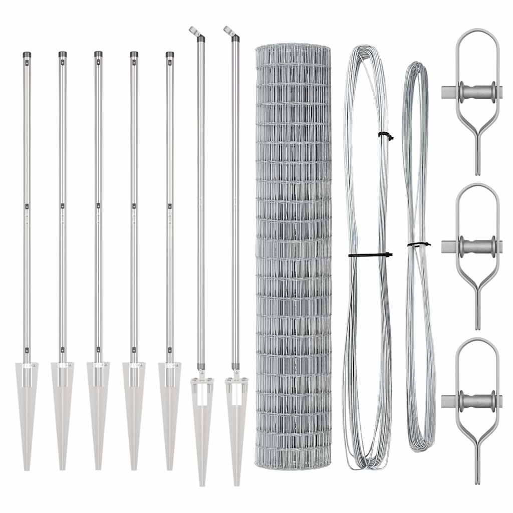 Zavareno žičano ograđivanje s bodljama 10 x 1,6 m (Š x V)