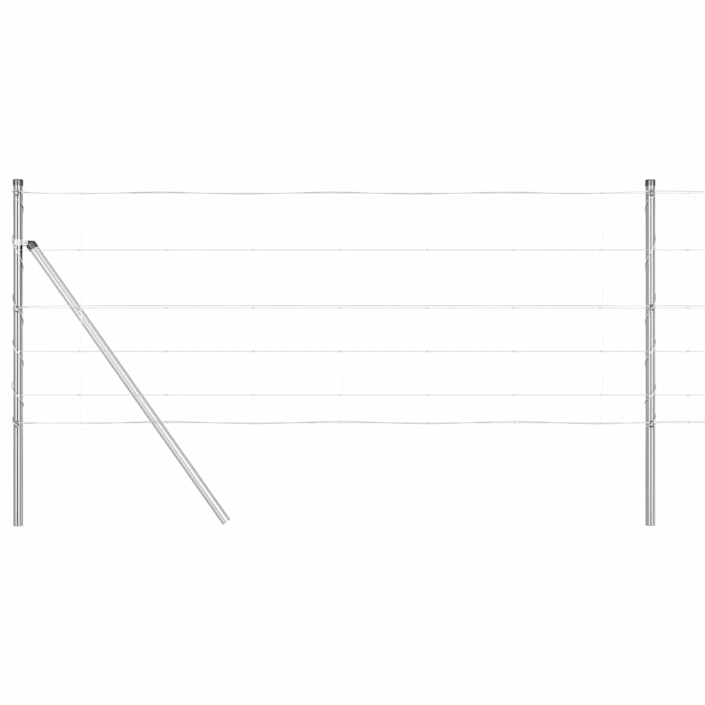 Temeljna zavarena žičana ograda 25 x 0,8 m (Š x V)