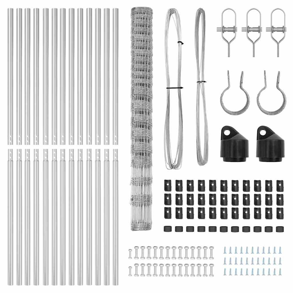 Temeljna zavarena žičana ograda 25 x 1,6 m (Š x V)